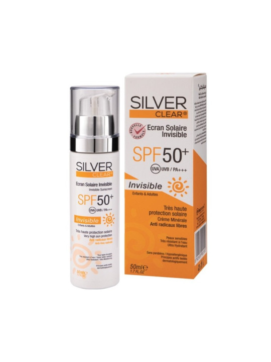 SILVER CLEAR Ecran Solaire Invisible 50 ML