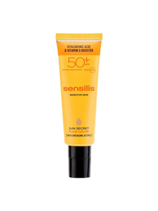 Sensilis Ecran Anti-âge Fluide Teinté SPF50+ 50ml