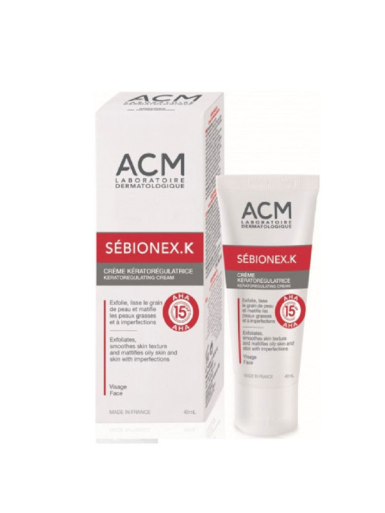 ACM Sébionex.K Crème Kératorégulatrice  40ml