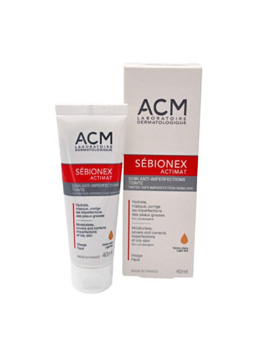 ACM Sébionex Actimat Soin anti imperfection teinté teinte claire  40ml