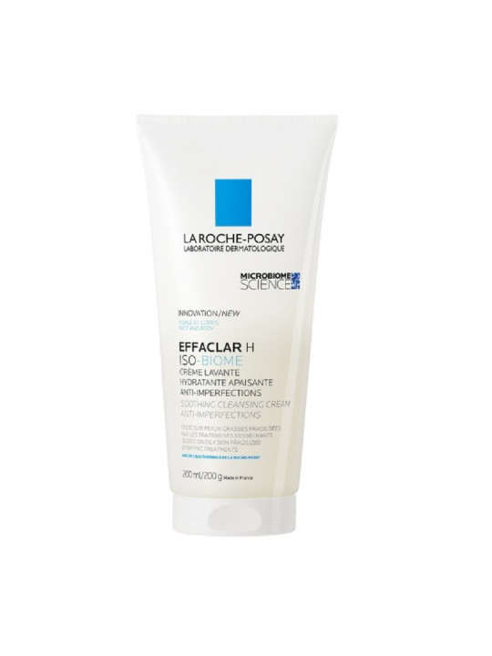 La Roche-Posay Effaclar H Iso-Biome Crème Lavante Hydratante Apaisante 200 ml