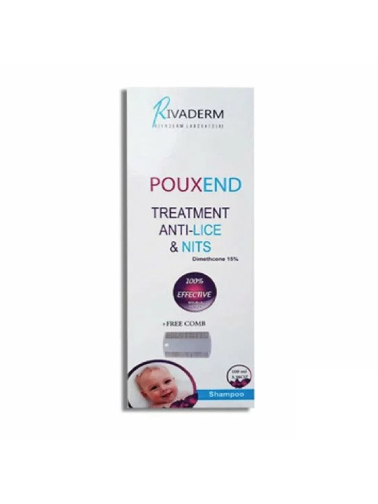 RIVADERM pouxend shampooing anti-poux 100ml