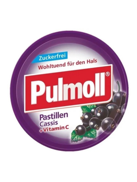 PULMOLL SANS SUCRE CASSIS