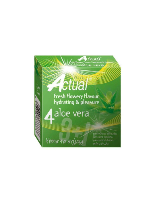 ACTUAL PRESERVATIF  ALEO VERA BT/4