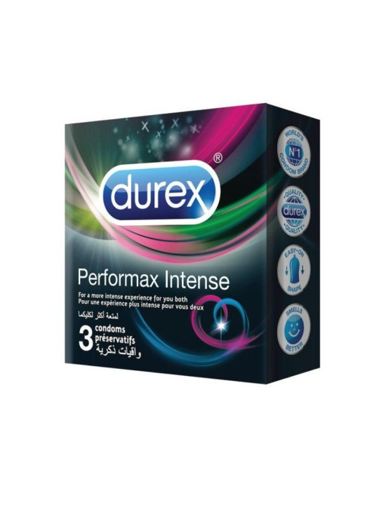 DUREX PRESERVATIF PERFORMAX INTENSE B/3