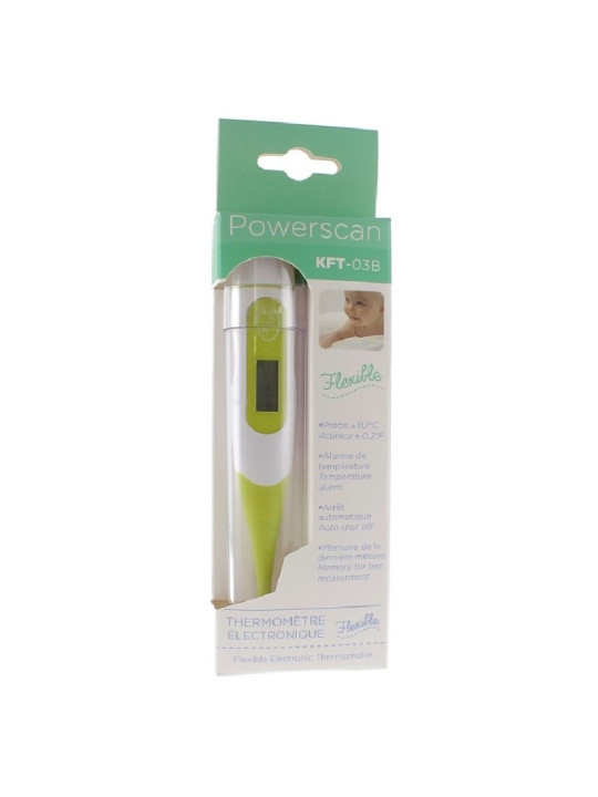 POWERSCAN Thermomètre électronique flexible REF/KFT-03B