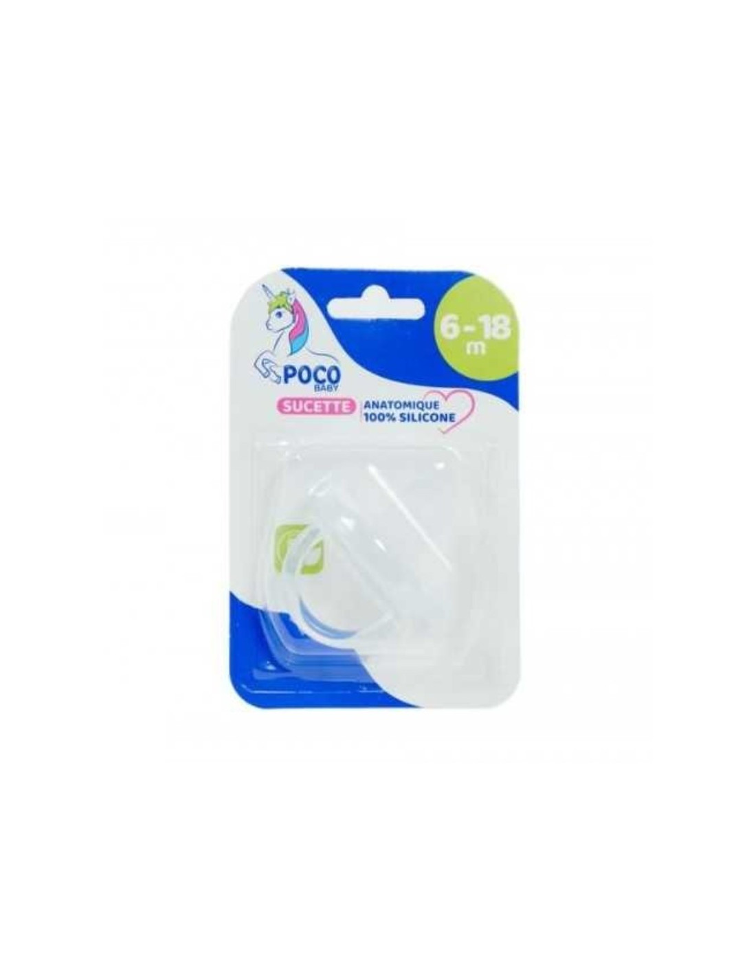 POCO SUCETTE SILICONE  6-18M