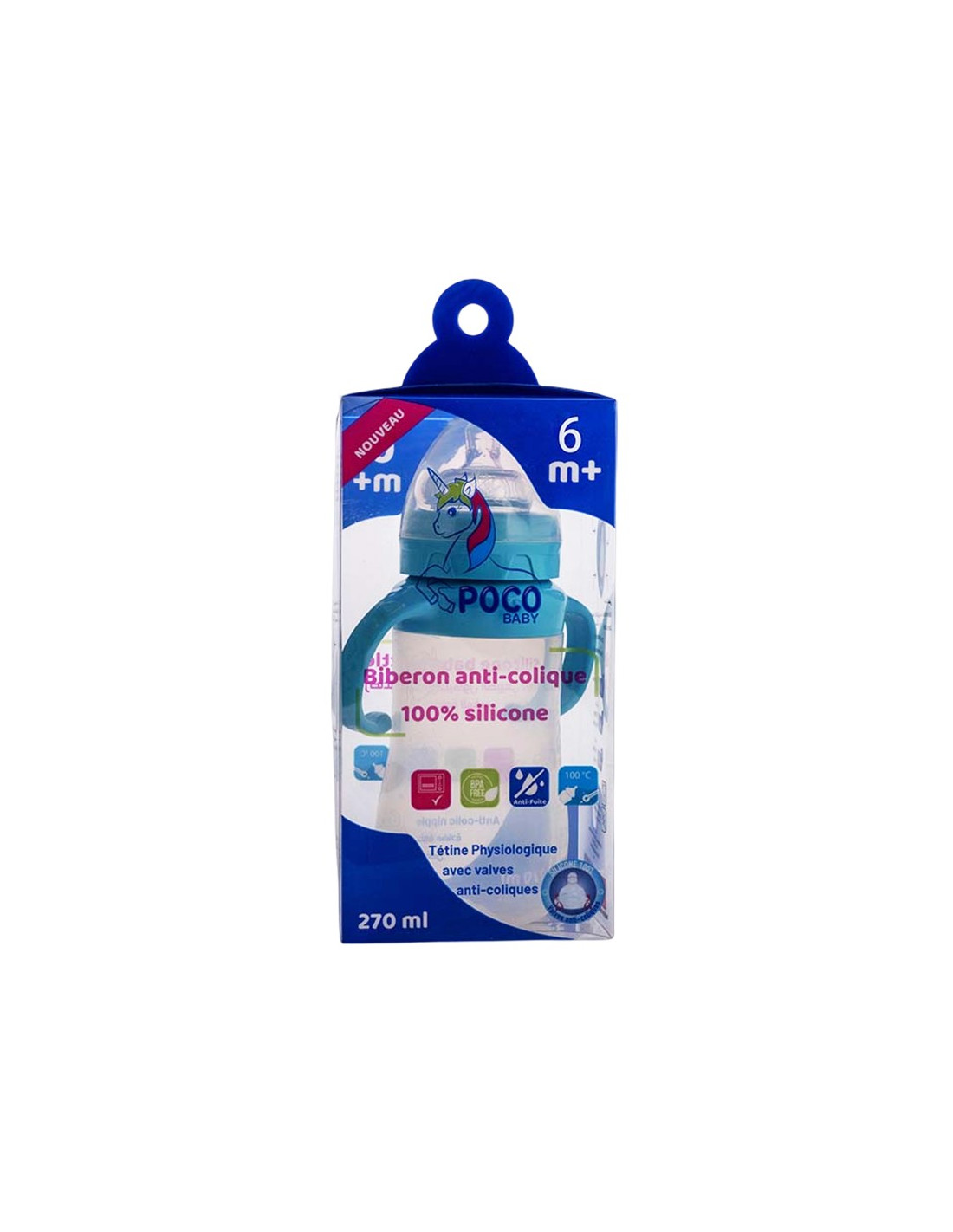 POCO BIBERON SILICONE 270 ML