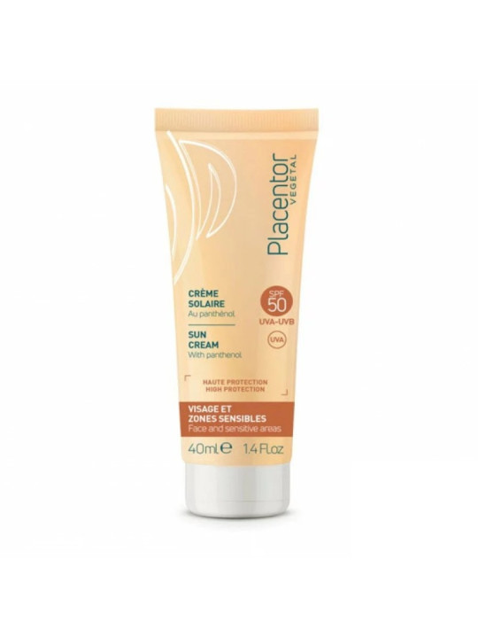 PLACENTOR Vegetal Creme Solaire Invisible SPF50+ 40ML