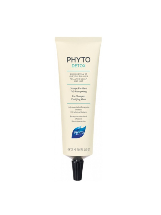 PHYTO detox masque purifiant pré-shampooing 125ml