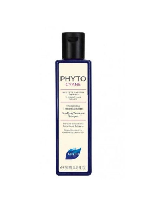 PHYTO cyane shampooing traitant densifiant, 250ml