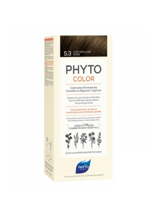 PHYTO color 5.3 chatin clair dore
