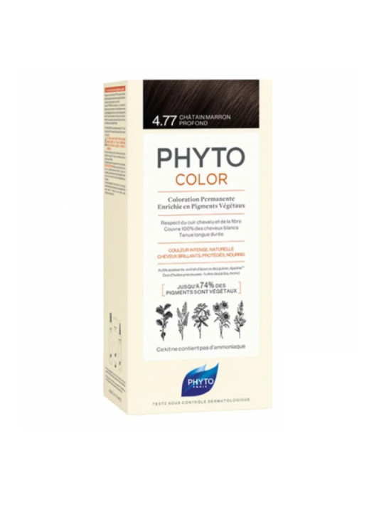 PHYTO color 4.77 chatain marron profond