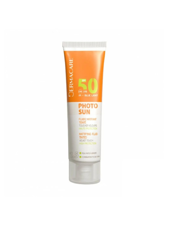 DERMACARE photosun fluide matifiant teinté 1.5