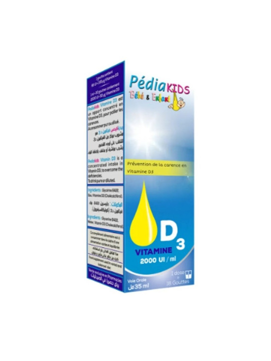 PEDIAKIDS VITAMINE D3 FL/35ML