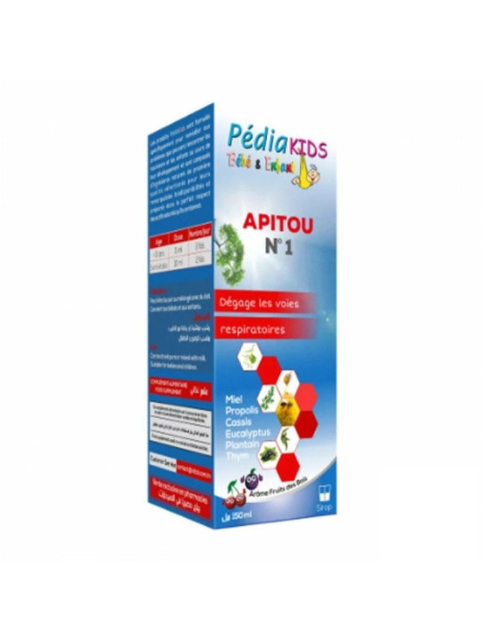 PEDIAKIDS APITOU N°1 TOUX GRASSE 150ML
