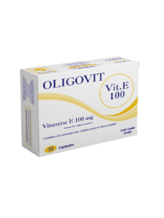 VITAL oligovit vitamine E 100 30 gélules