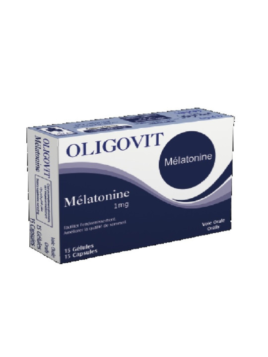 VITAL oligovit mélatonine 15 gélules