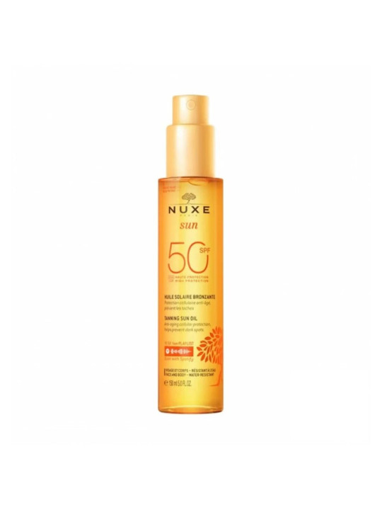 NUXE SUN HUILE BRONZANT SPF 50 150 ML