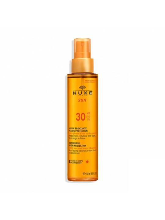 NUXE SUN HUILE BRONZANT SPF 30 150 ML