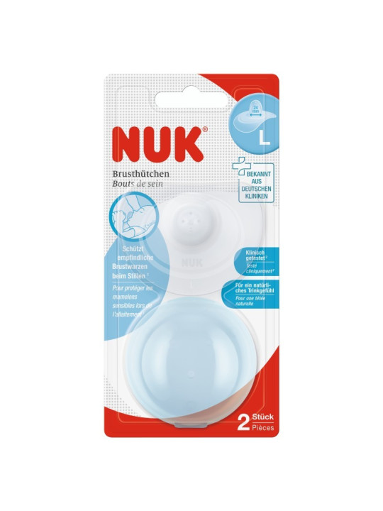 NUK BOUTS DE SEIN L +BOITE 2P 10.721.314