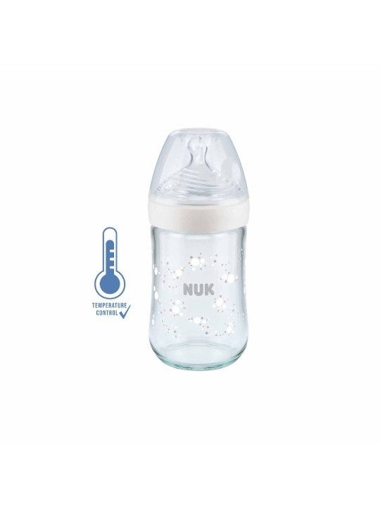 Biberon Nature sense 240ml température contrôle en verre