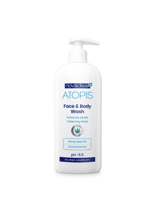 NOVACLEAR atopis face & body wash 500ml