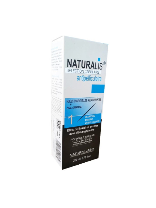 NATURALIS shampoing antipelliculaire 200ml