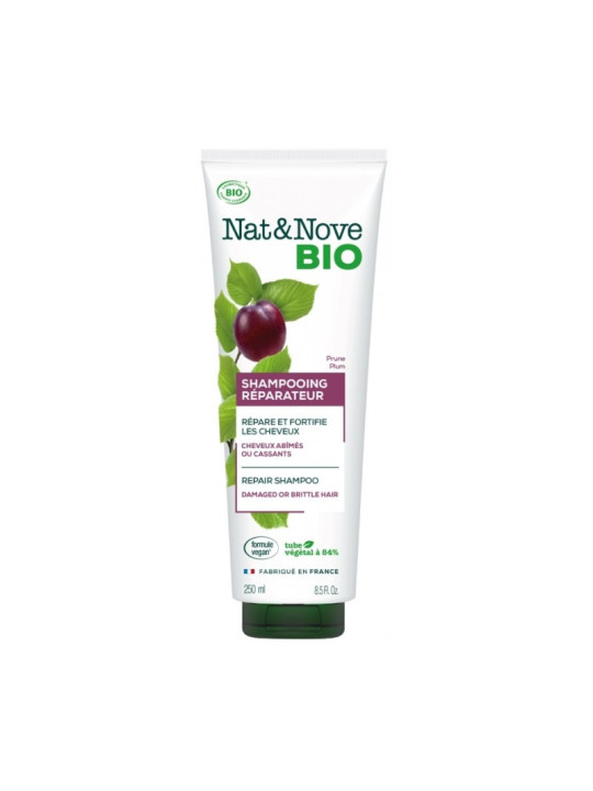 Nat & Nove Bio Shampoing Réparateur Prune 250 ml