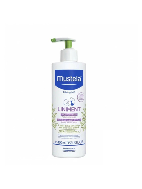 MUSTELA liniment toilette du siege 400ml