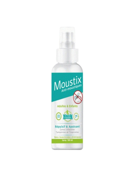 INODERMA MOUSTIX SPRAY ANTI-MOUSTIQUES REPULSIF ET APAISANT 100ML