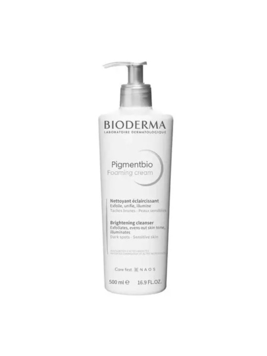 BIODERMA Pigmentbio Crème Moussante Nettoyante Eclaircissante 500ml