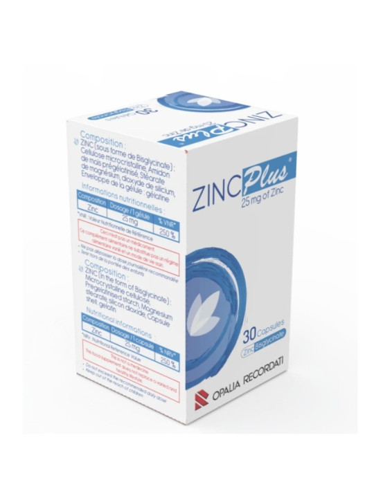 zinc plus 25mg gelules b/30 – OPALIA