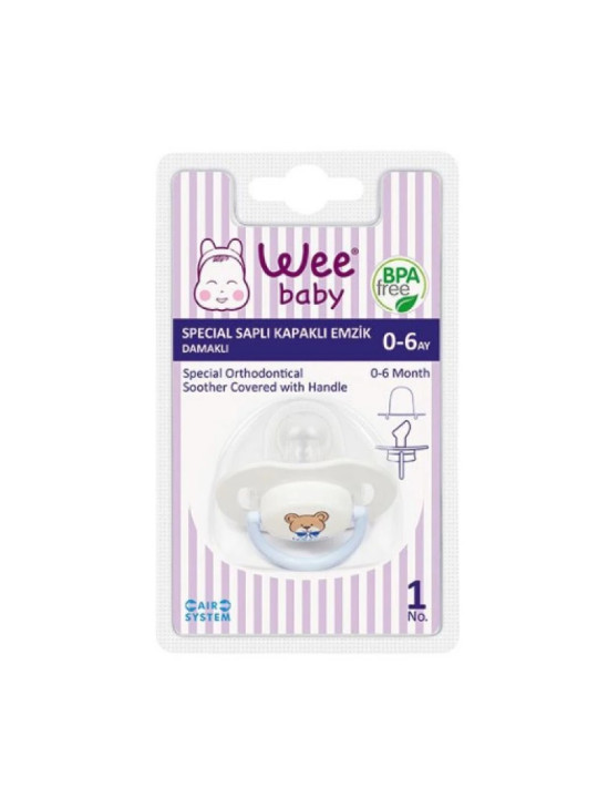 wee baby sucette jour avec protege n°1 ref.781-f