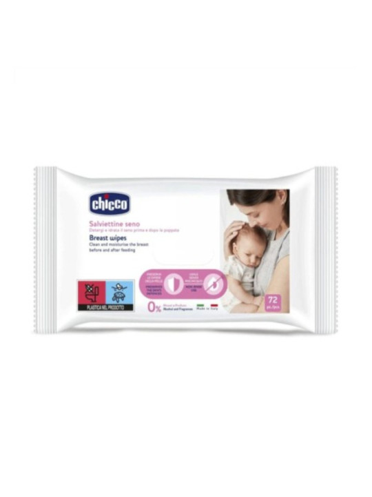 CHICCO LINGETTES SEINS 72 PIECES REF:91660