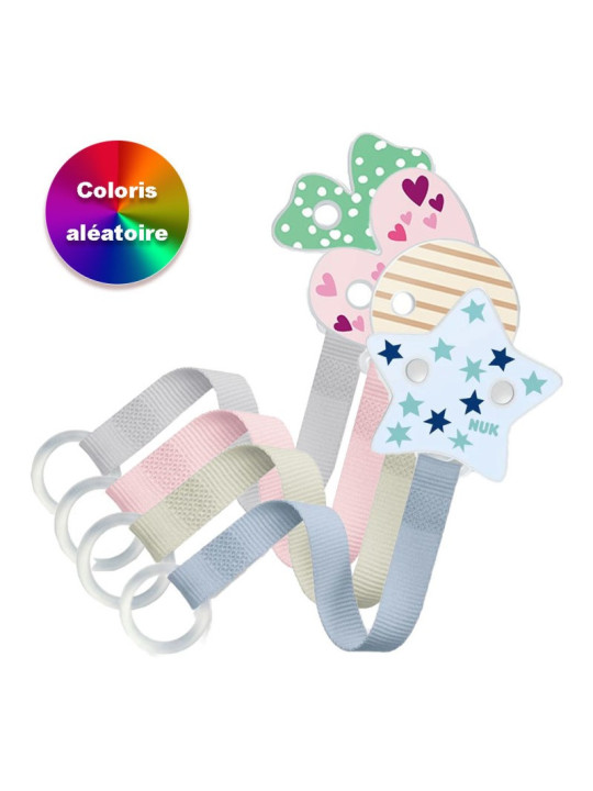 NUK ATTACHE SUCETTE RUBAN DUO / 10256511