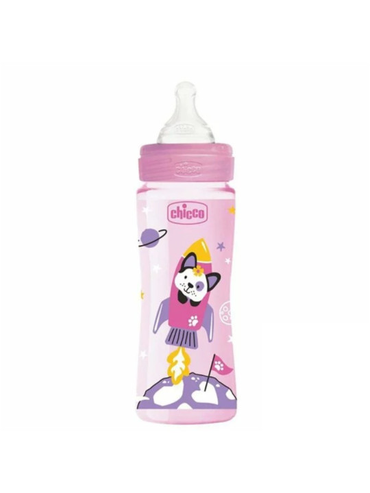 CHICCO Biberon Rose 330ML 206352005
