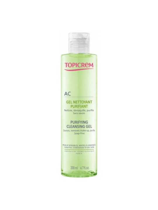 TOPICREM ac gel nettoyant purifiant 200 ml