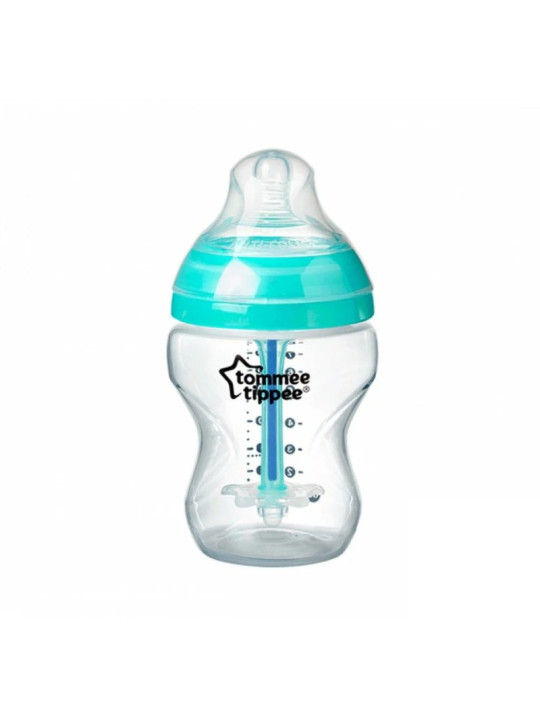 TOMMEE TIPPEE biberon 0m+ vert 260ml ref/42256985-42256986