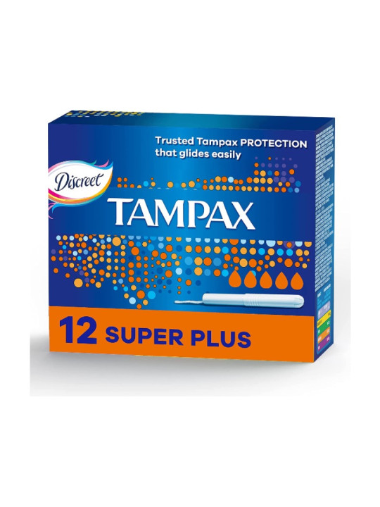 TAMPAX SUPER PLUS 12PCS