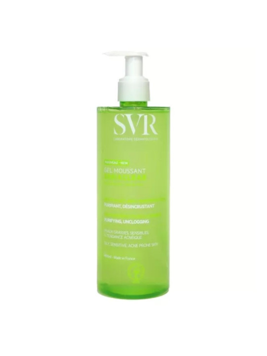 SVR sebiaclear gel  moussant 400 ml