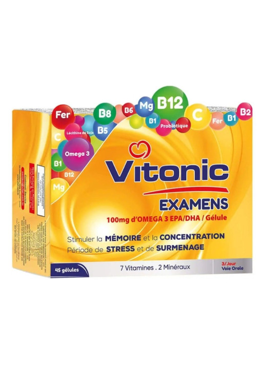 VITONIC EXAMENS  B/45 GELULE