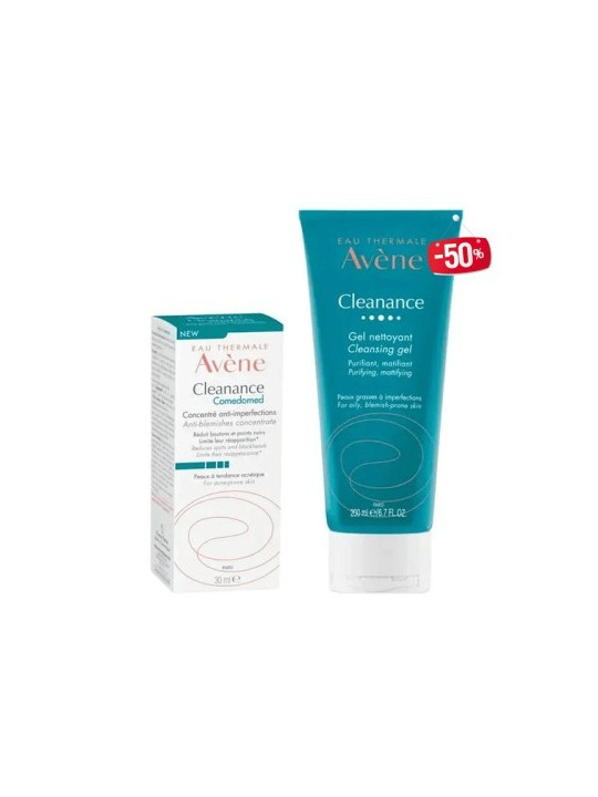 AVENE PACK CLEANANCE COMEDOMED+CLEANANCE GEL 50%