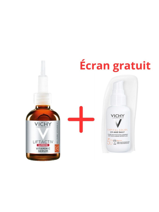 VICHY LIFTACTIV VIT C SERUM 20ML + ECRAN CAPITAL SOLEIL GRATUIT