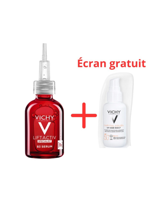VICHY LIFTACTIV SPECIALIST SERUM B3  30ML + VICHY Capital Soleil UV DAILY SPF50+ OFFERTE