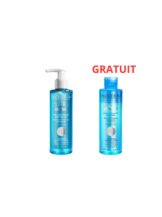 Inoderma PACK GEL VISAGE +EAU MICELLAIRE GRATUITE