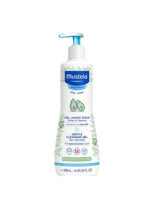 MUSTELA gel lavant doux corps et cheveux 500ml