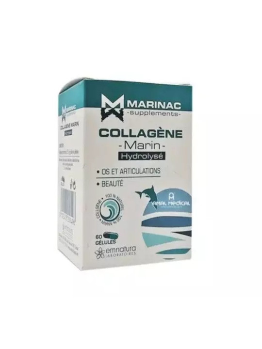 Marinac - Collagène marin Hydrolysé - 60 gélules