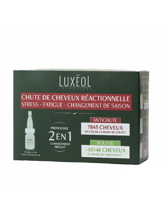 LUXEOL chute de cheveux reactionnelle 2EN 1