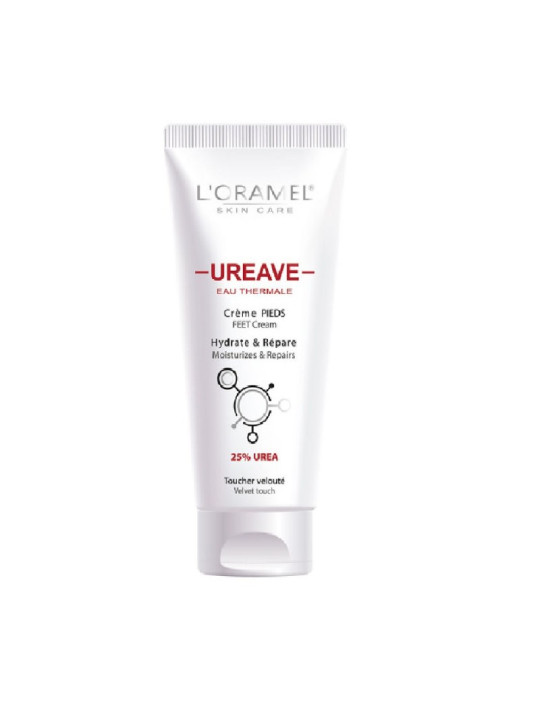 L'ORAMEL Ureave crème pieds réparatrice 25% urea 75ml